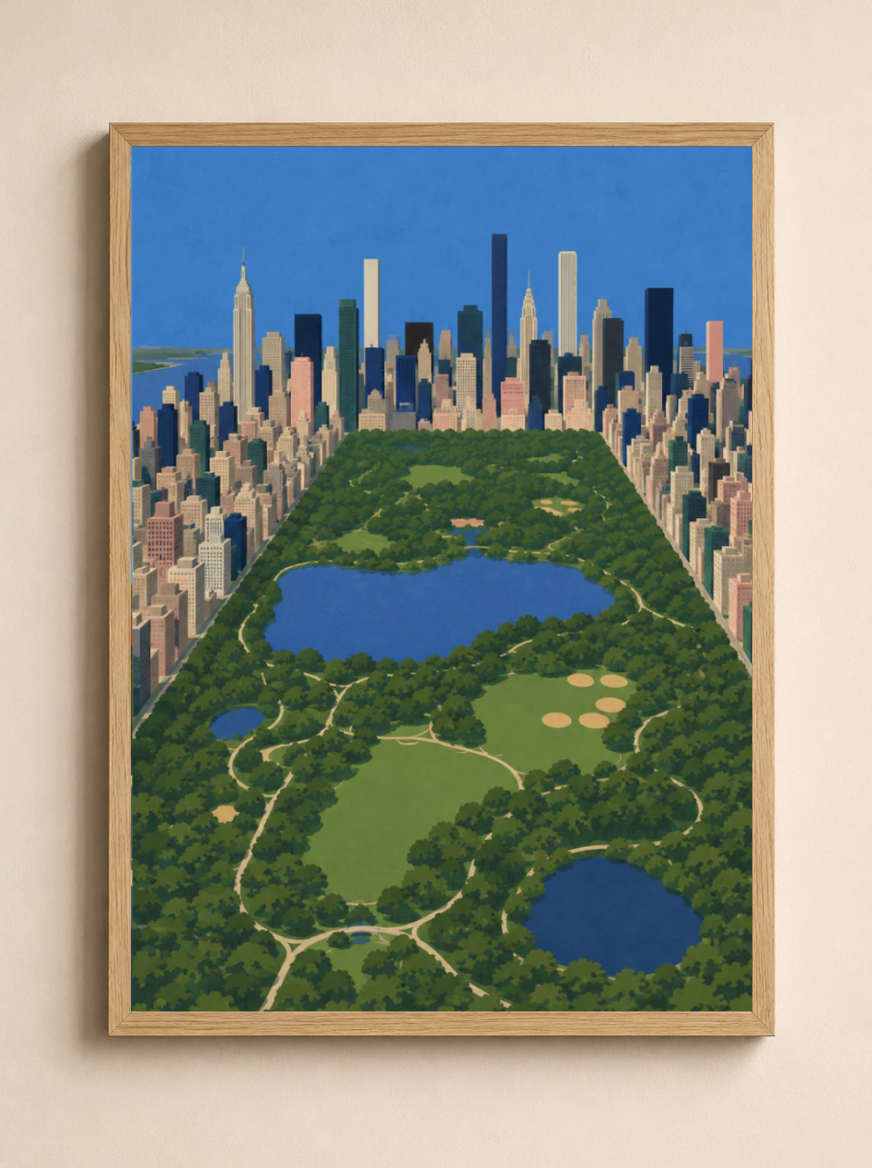 Central Park — New York City Poster