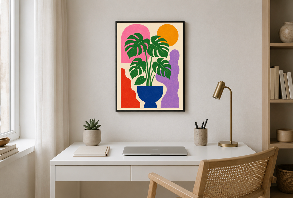 Plant Parent — Abstract Botanical Art Print