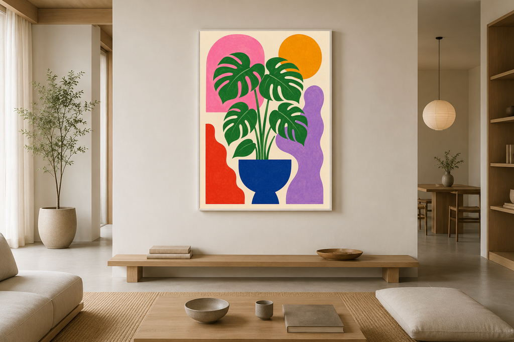 Plant Parent — Abstract Botanical Art Print
