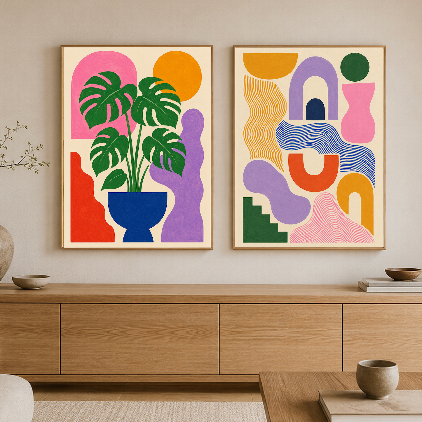 Plant Parent — Abstract Botanical Art Print