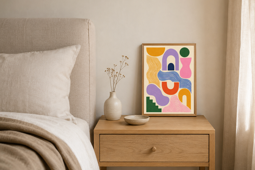 Full House — Abstract Geometric Art Print