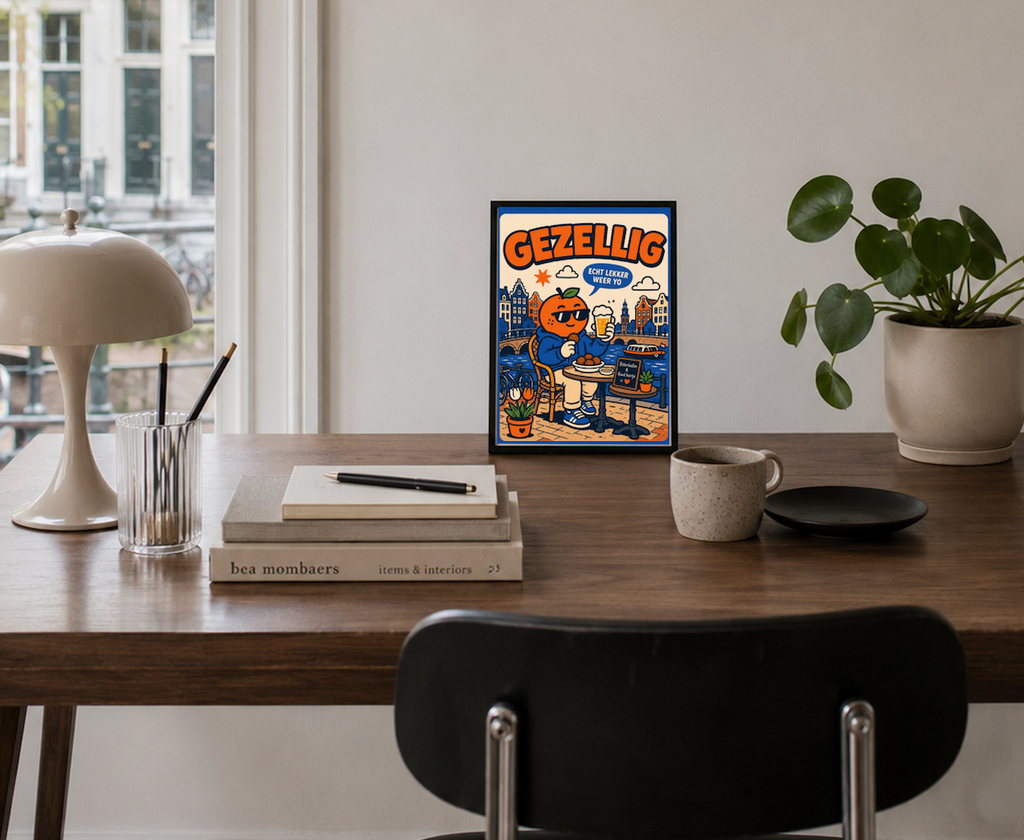 Gezellig, Appie!   — Amsterdam Art Print