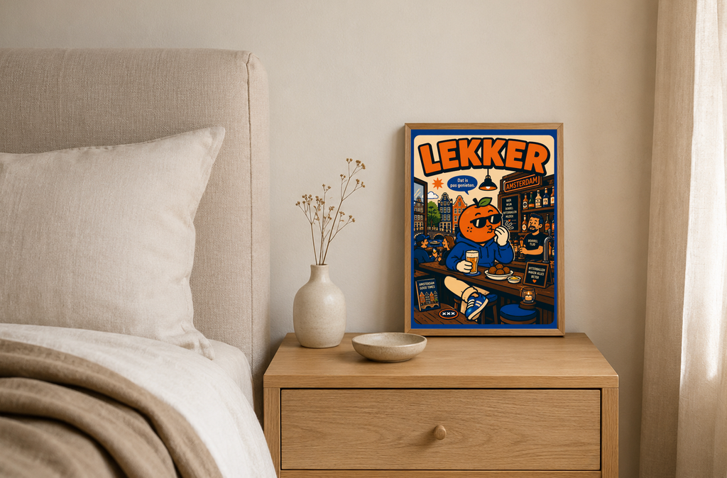 Lekker, Appie!   — Amsterdam Art Print