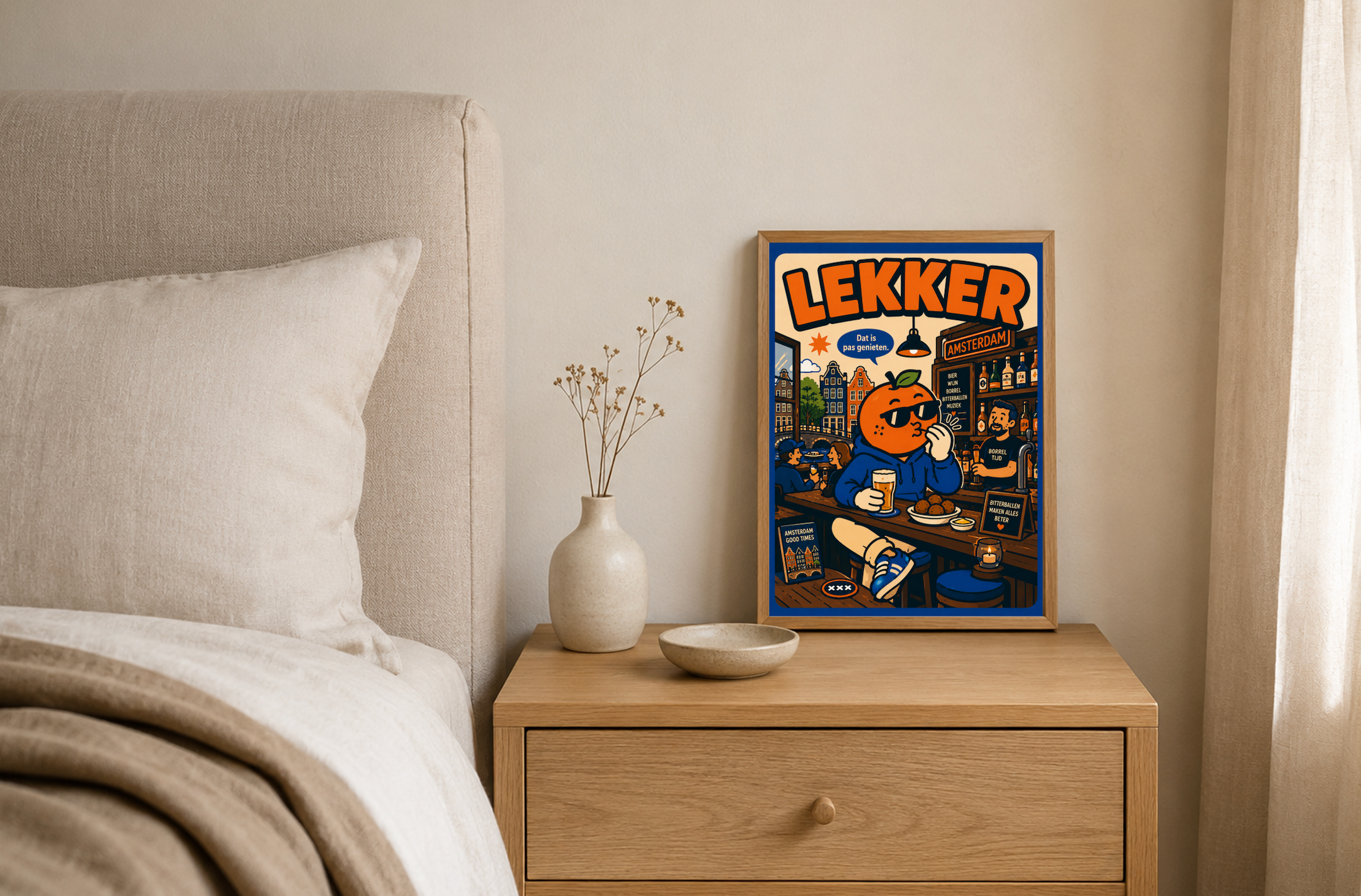 Lekker, Appie!   — Amsterdam Art Print