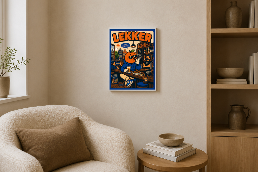 Lekker, Appie!   — Amsterdam Art Print