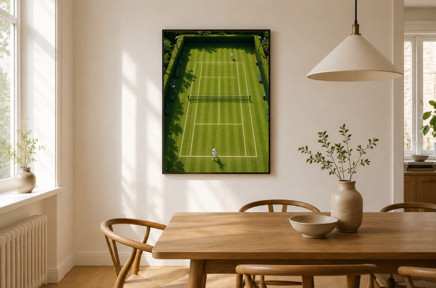 Grass Court Tennis – Tennis Poster