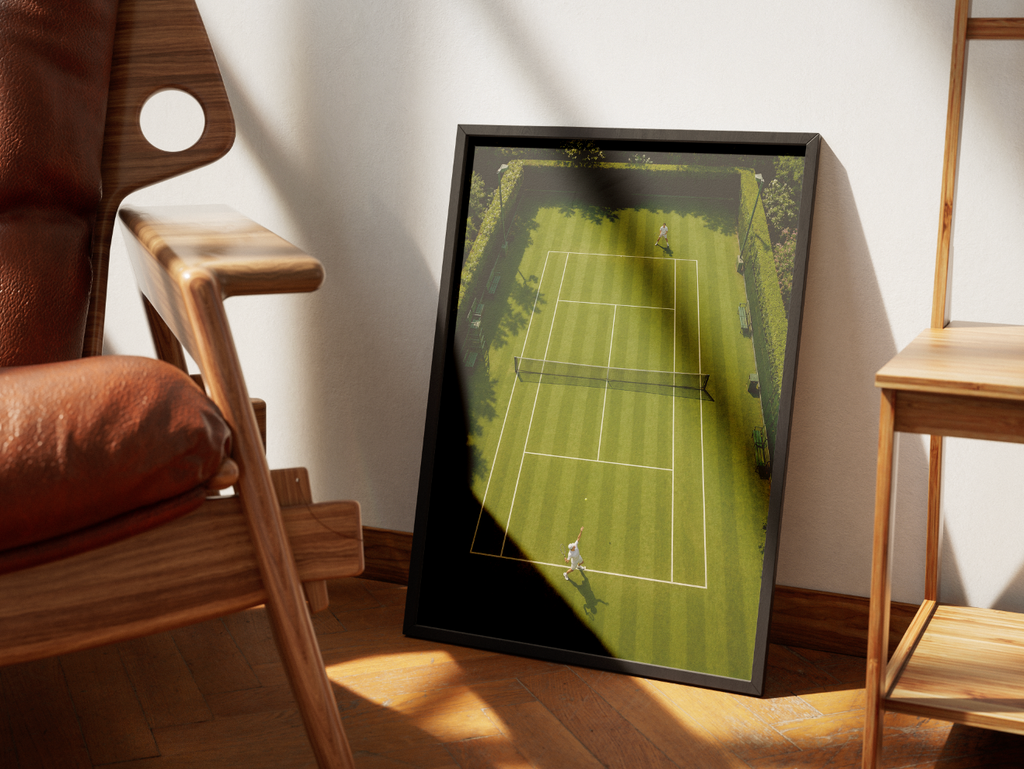 Grass Court Tennis – Tennis Poster