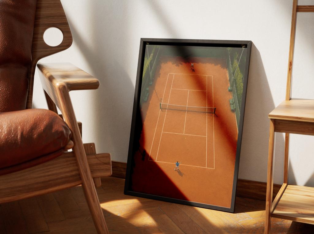 Clay Court Tennis – Tennis Poster