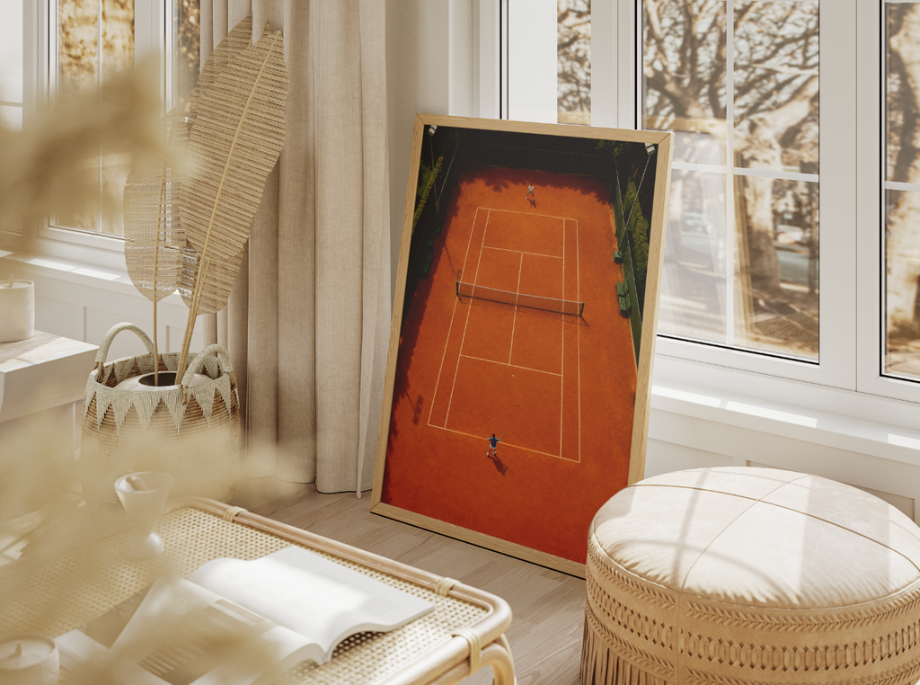 Clay Court Tennis – Tennis Poster