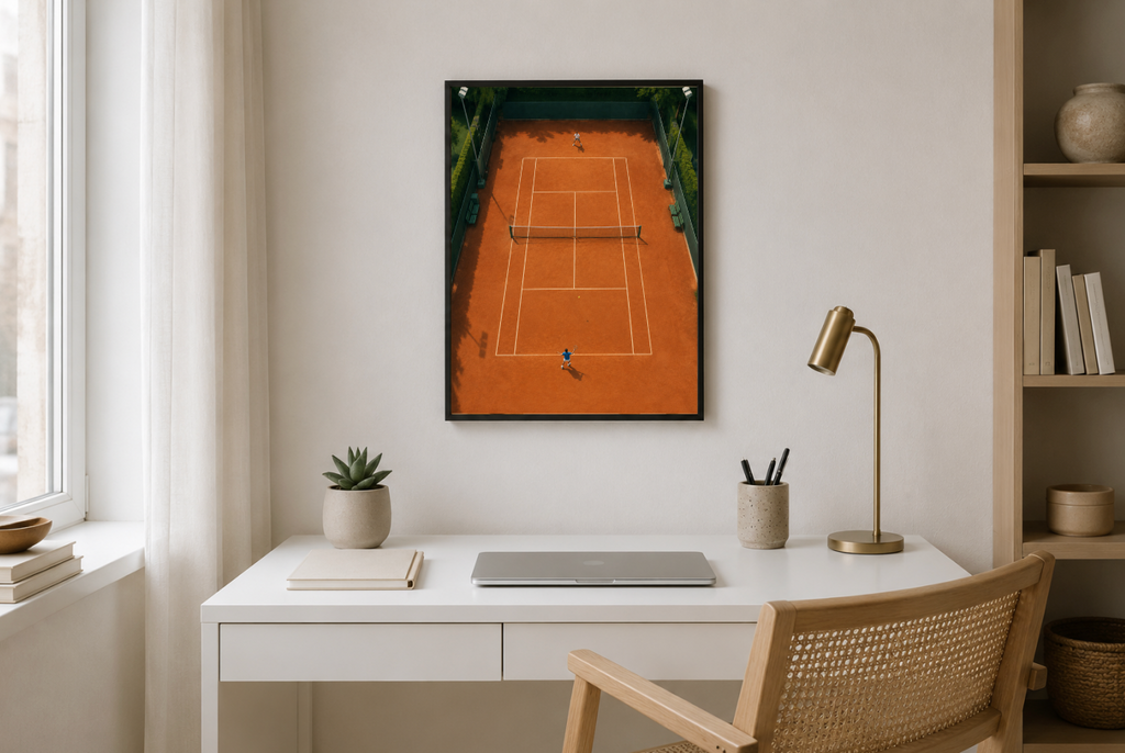 Clay Court Tennis – Tennis Poster