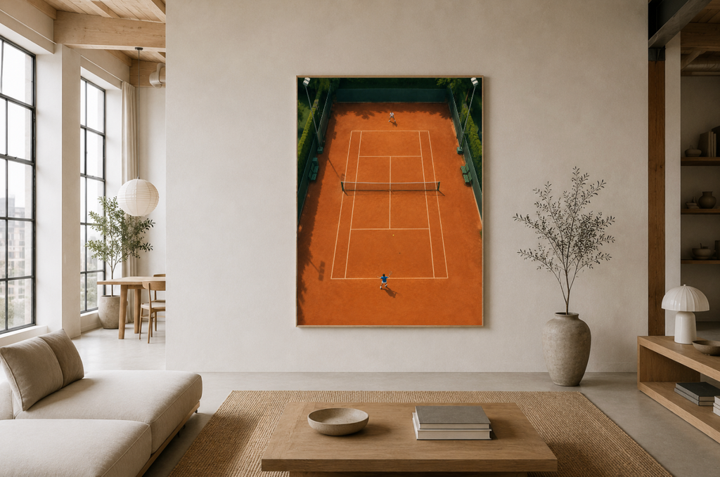 Clay Court Tennis – Tennis Poster