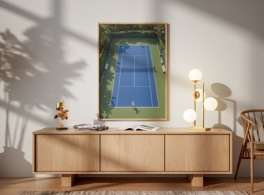 Hard Court Tennis – Tennis Poster