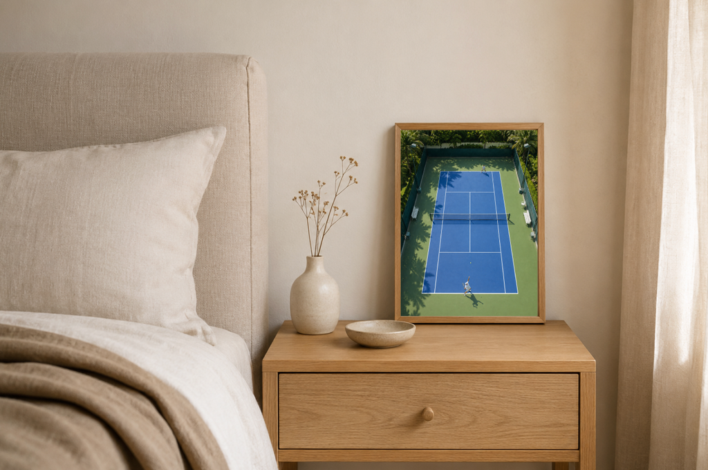 Hard Court Tennis – Tennis Poster