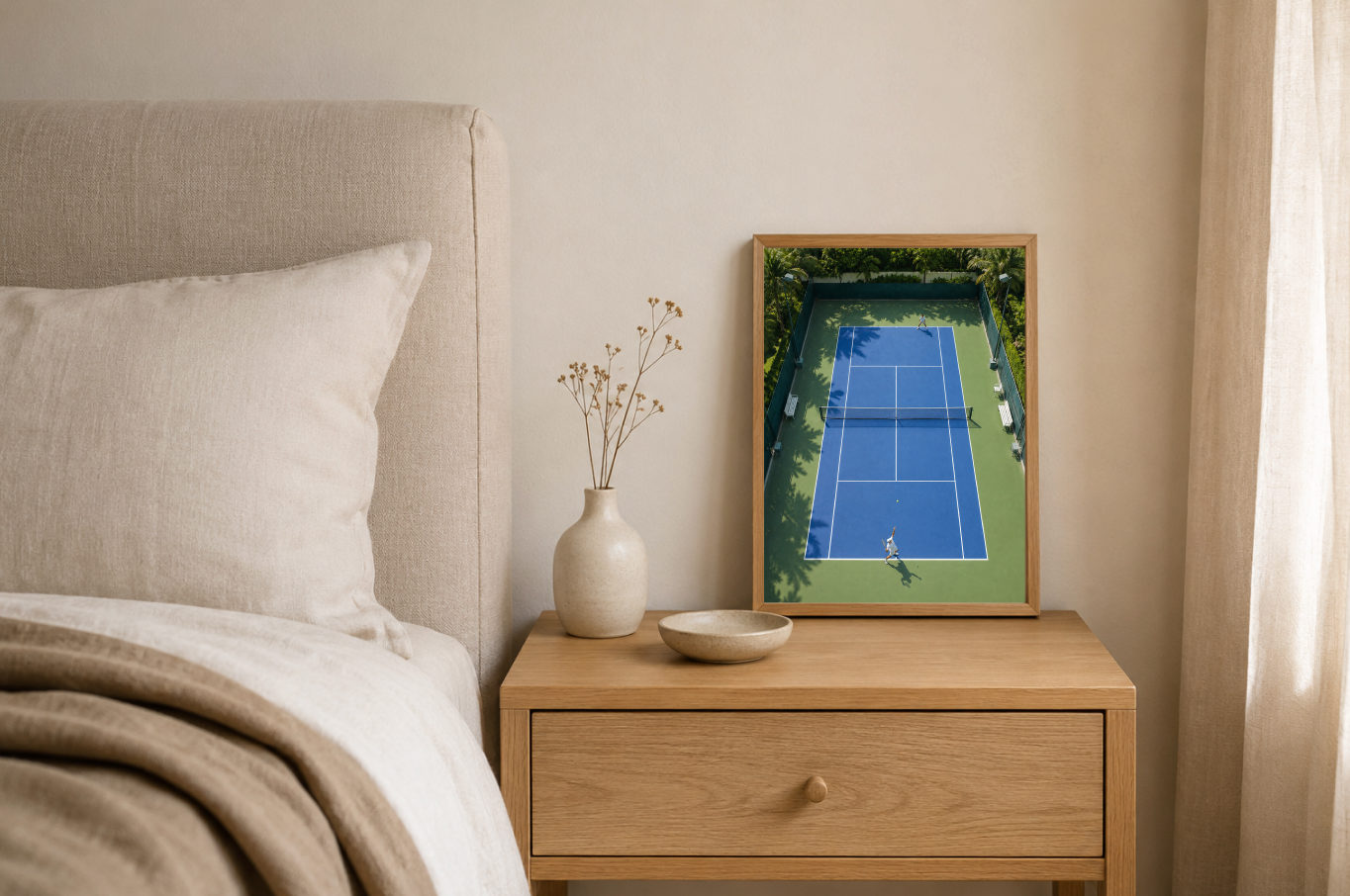 Hard Court Tennis – Tennis Poster