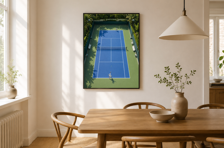 Hard Court Tennis – Tennis Poster