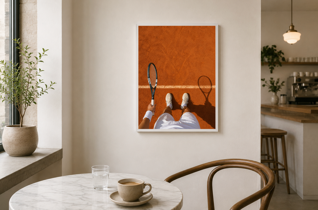 Clay Court Tennis – Player POV Poster