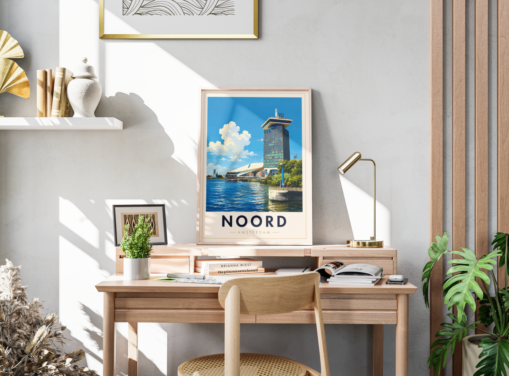 Noord Poster – Amsterdam Noord Wall Art Print