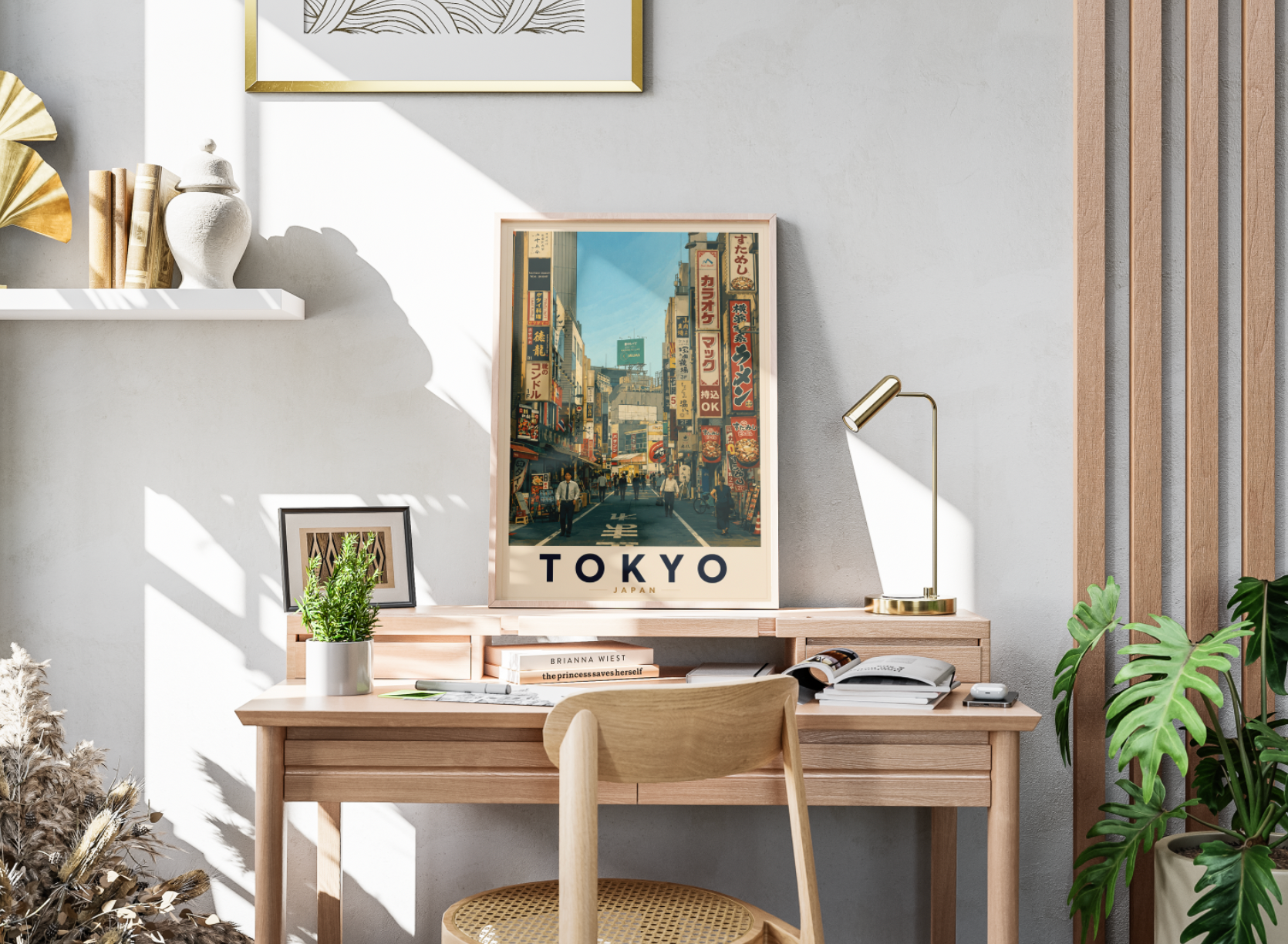 Tokyo Poster – Vintage Japan Travel Wall Art Print