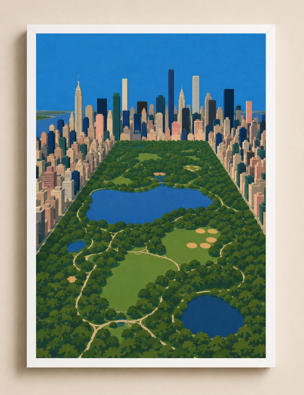 Central Park — New York City Poster