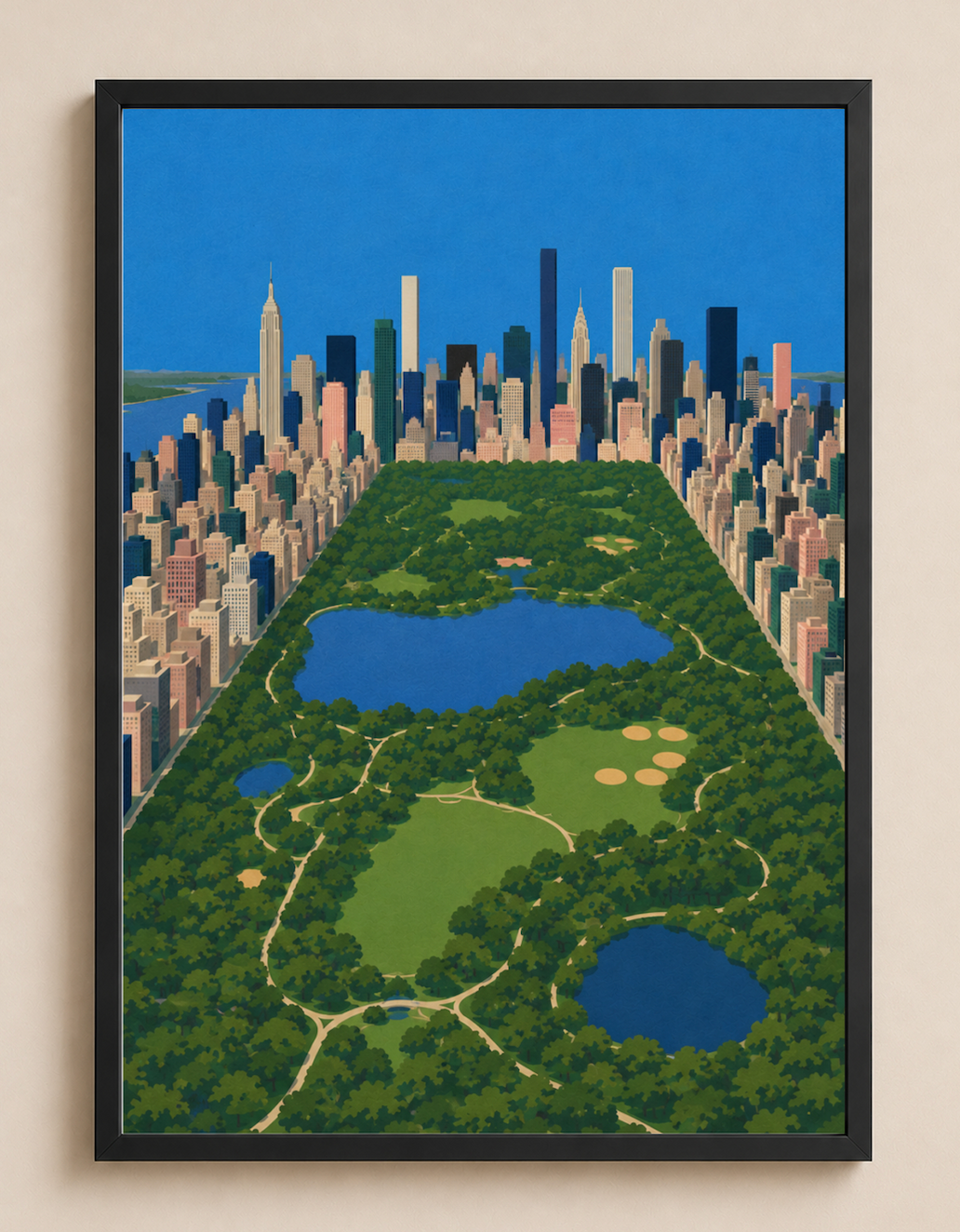 Central Park — New York City Poster