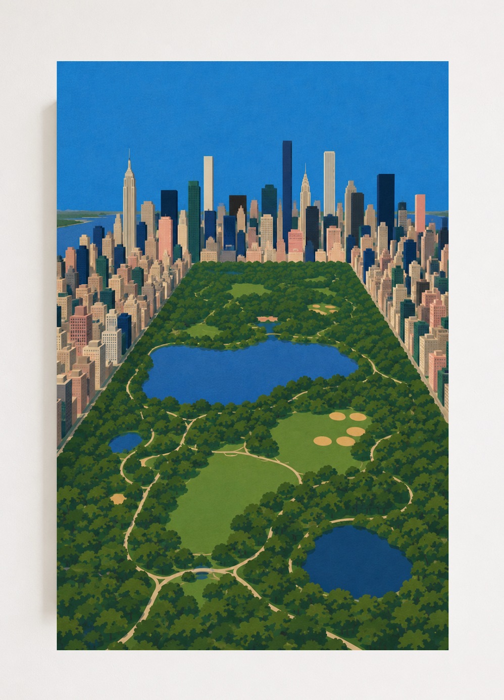 Central Park — New York City Poster