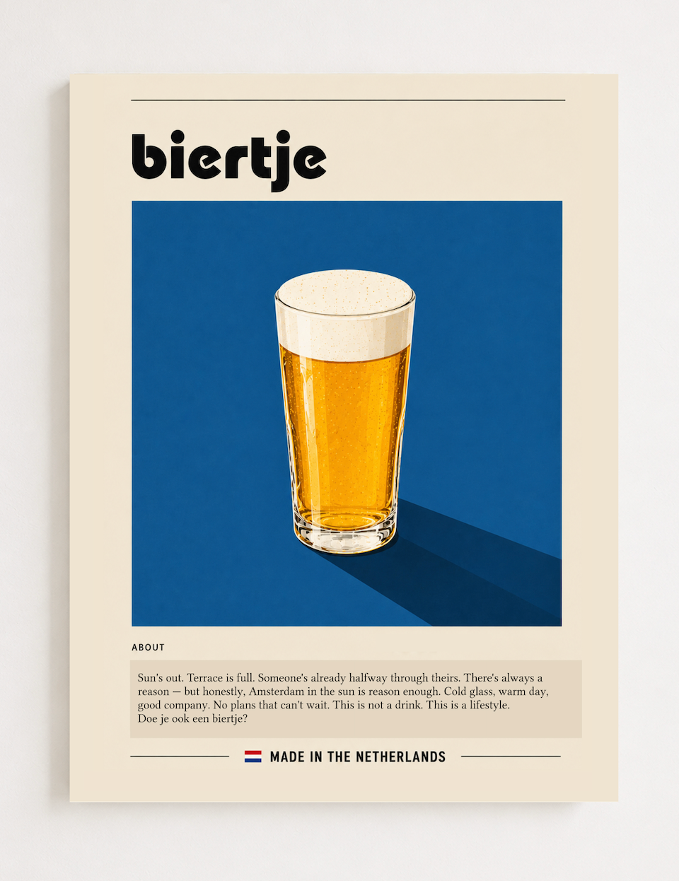 Biertje - Dutch Food Series