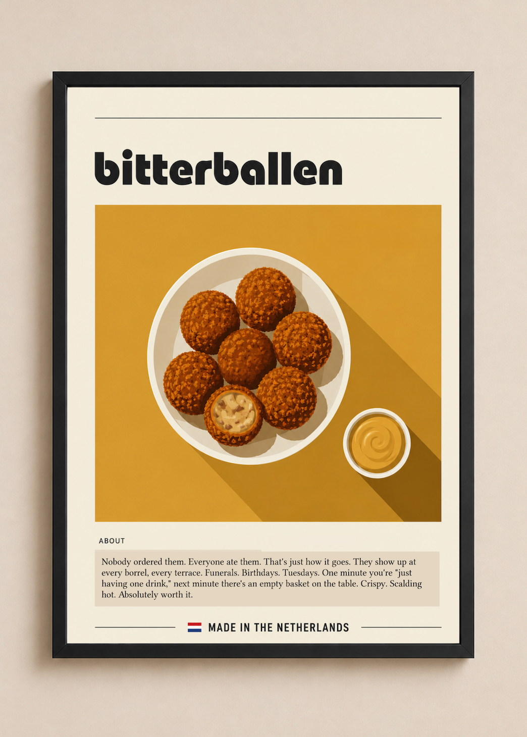 Bitterballen - Dutch Food Series