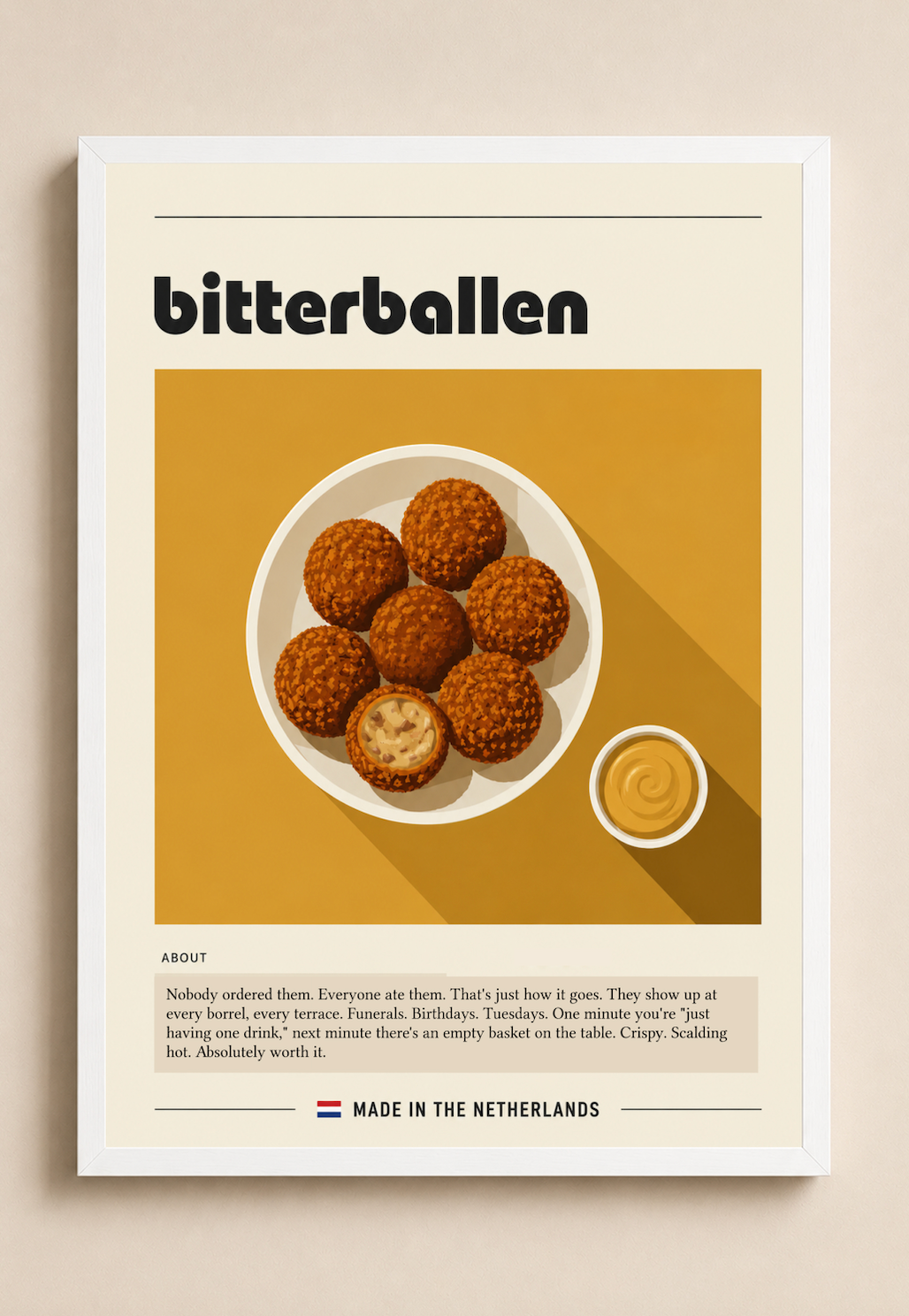 Bitterballen - Dutch Food Series