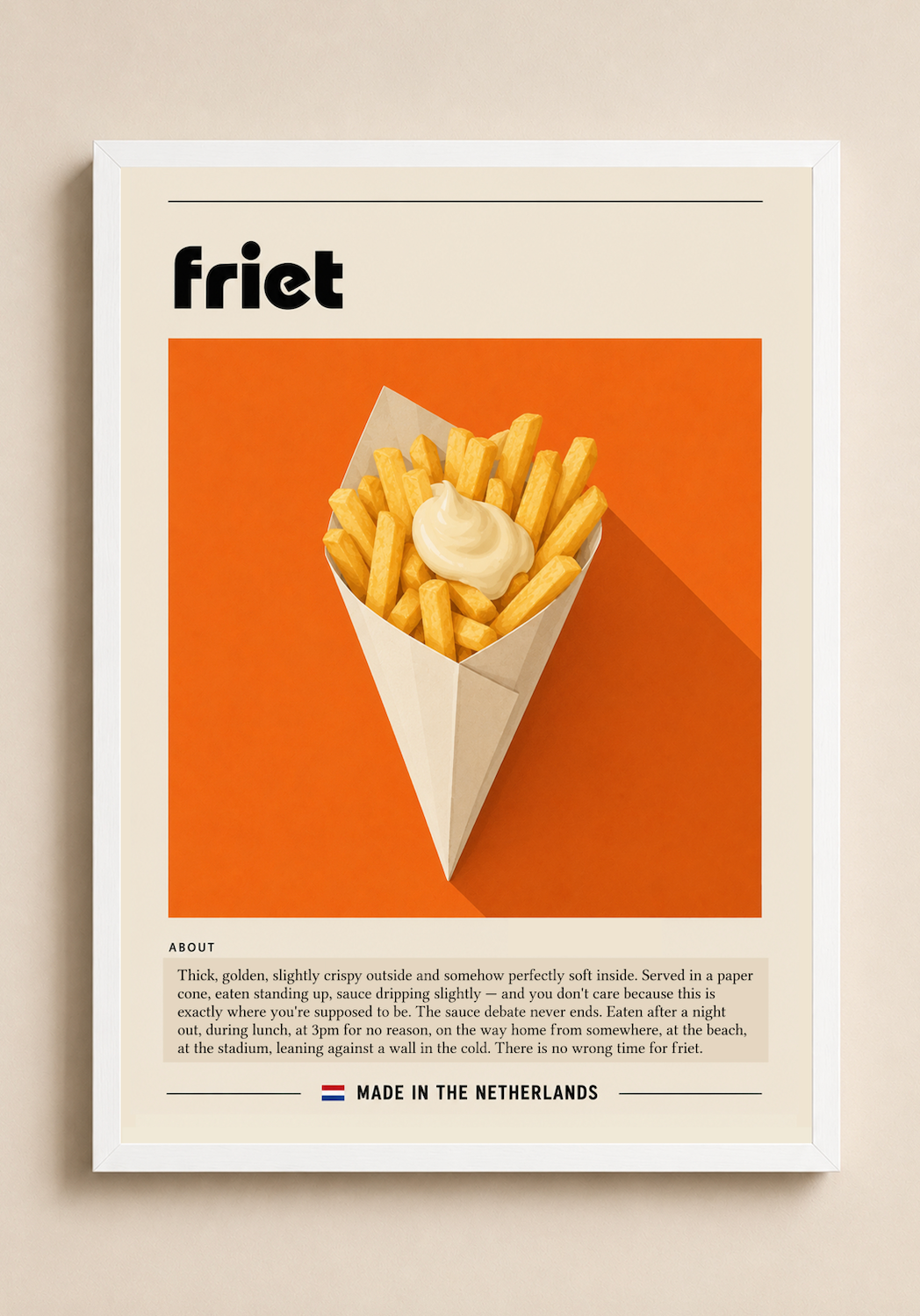 Friet - Dutch Food Series