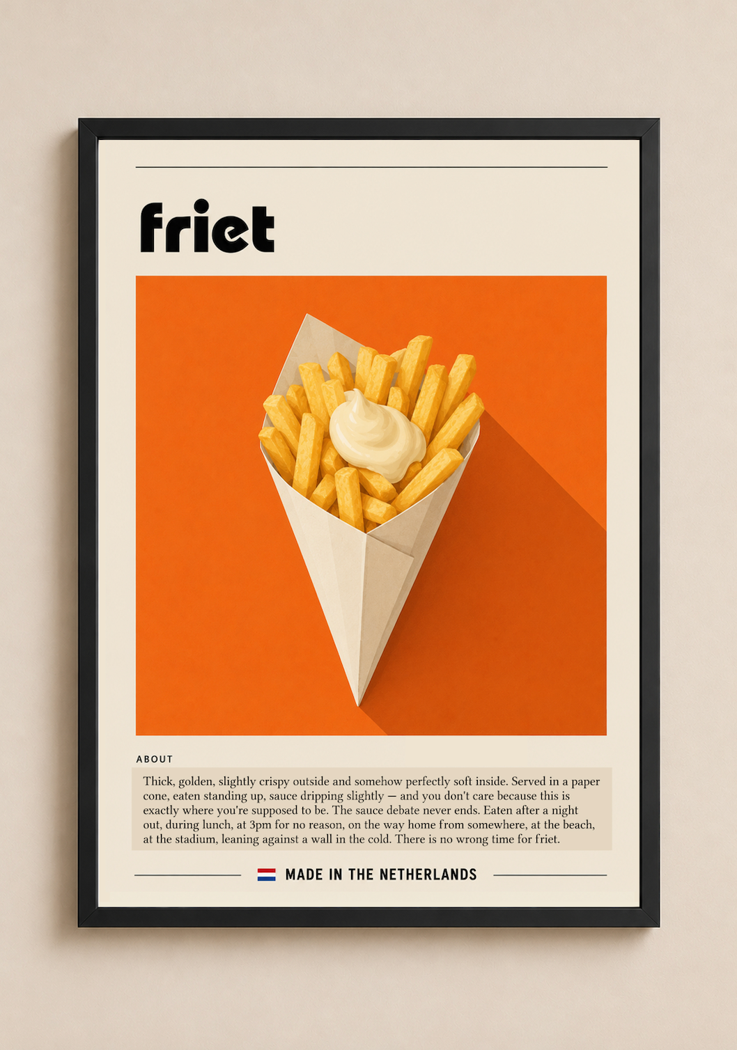 Friet - Dutch Food Series