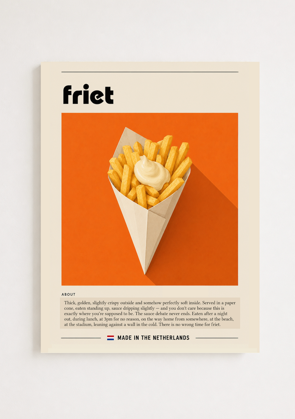 Friet - Dutch Food Series