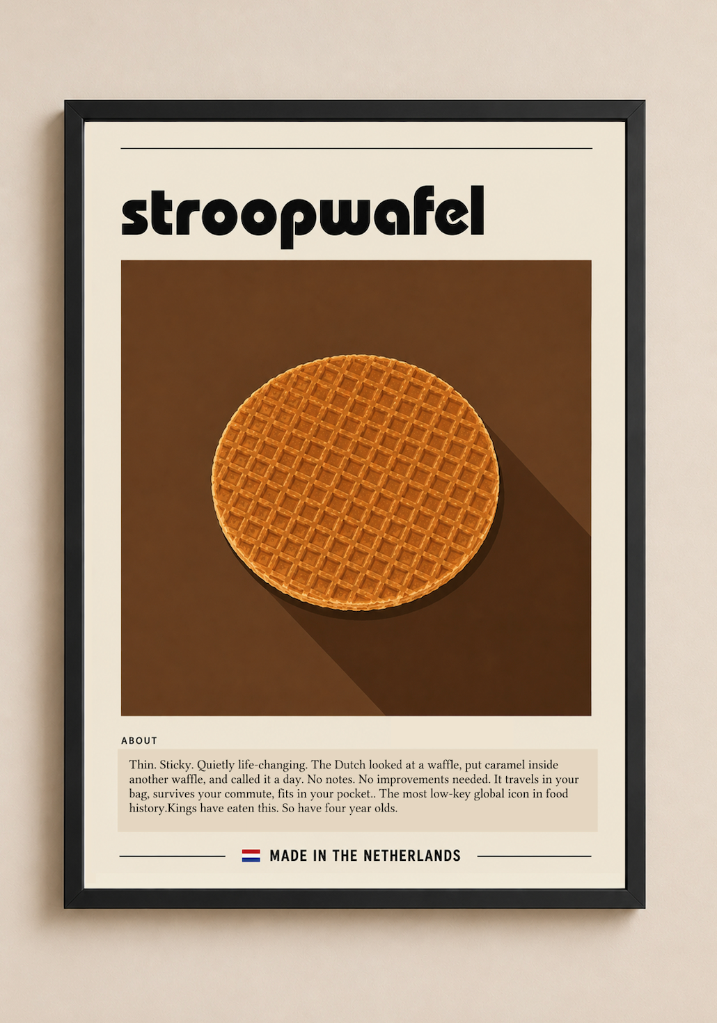 Stroopwafel - Dutch Food Series