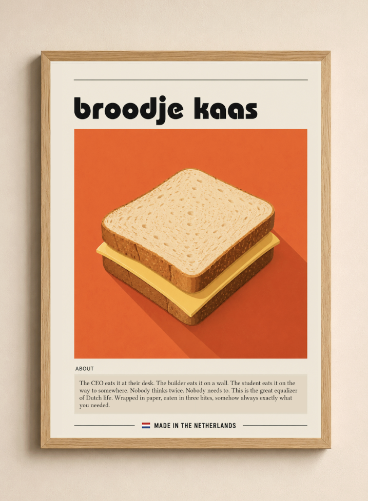Broodje Kaas - Dutch Food series