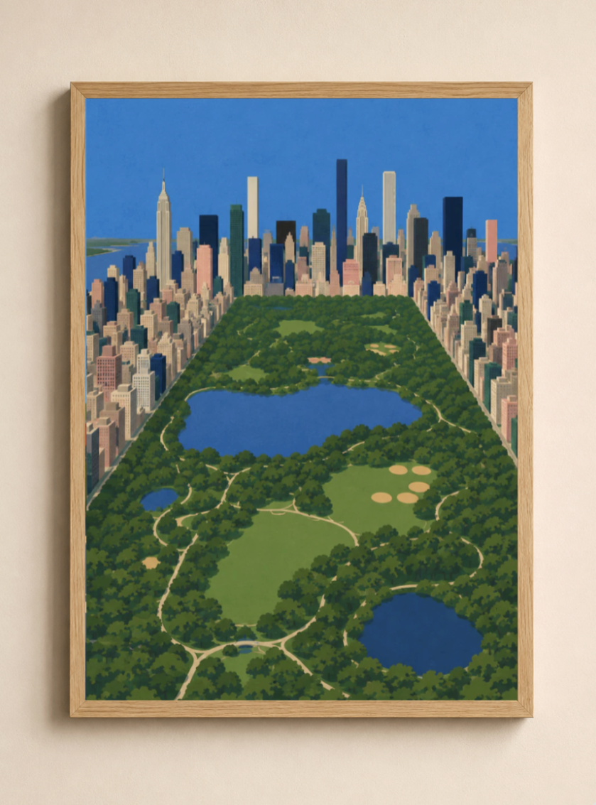 Central Park — New York City Poster