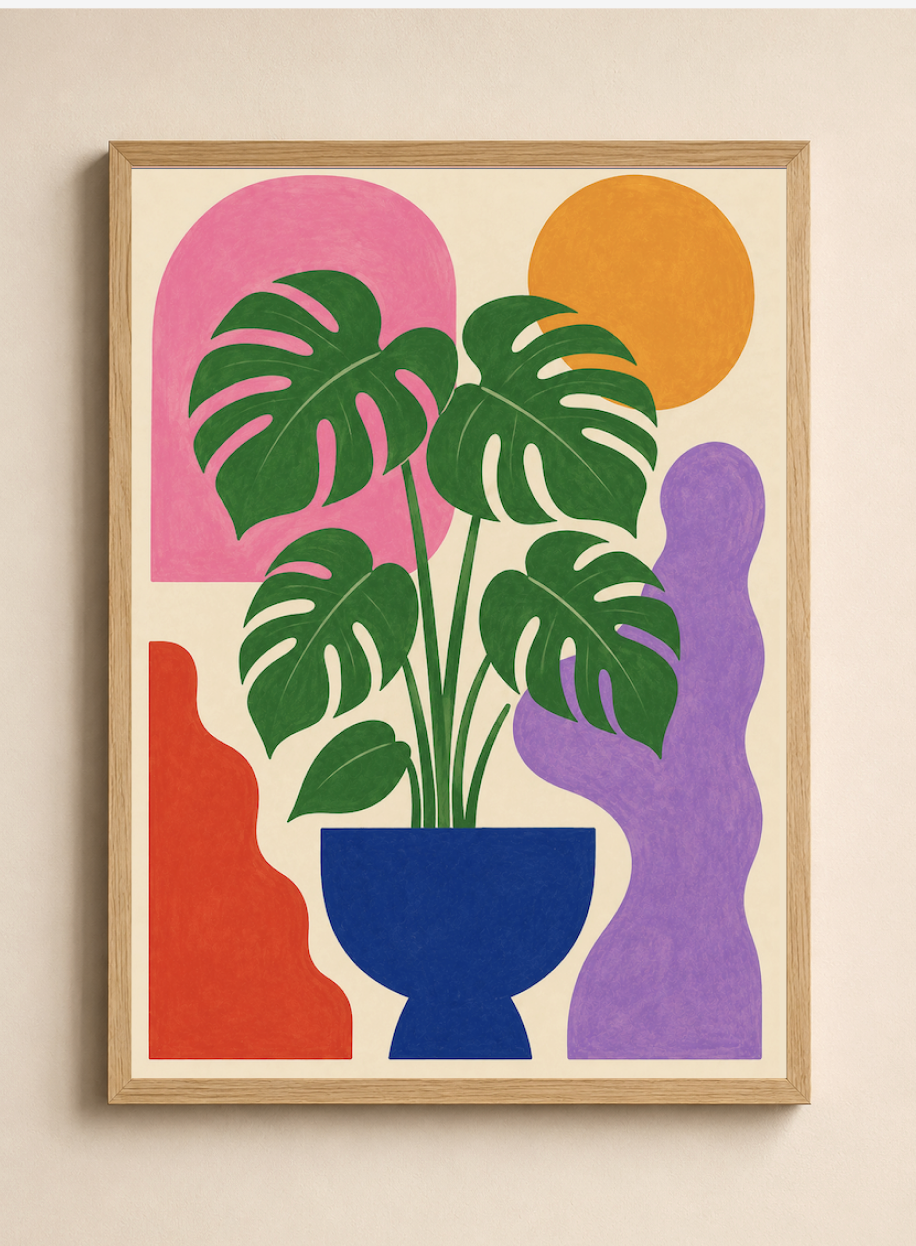 Plant Parent — Abstract Botanical Art Print