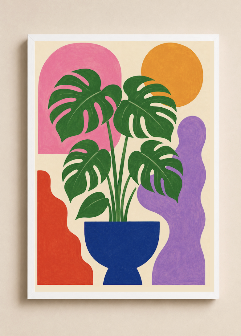 Plant Parent — Abstract Botanical Art Print