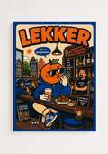 Lekker, Appie!   — Amsterdam Art Print