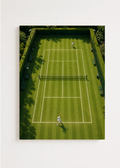 Grass Court Tennis – Tennis Poster