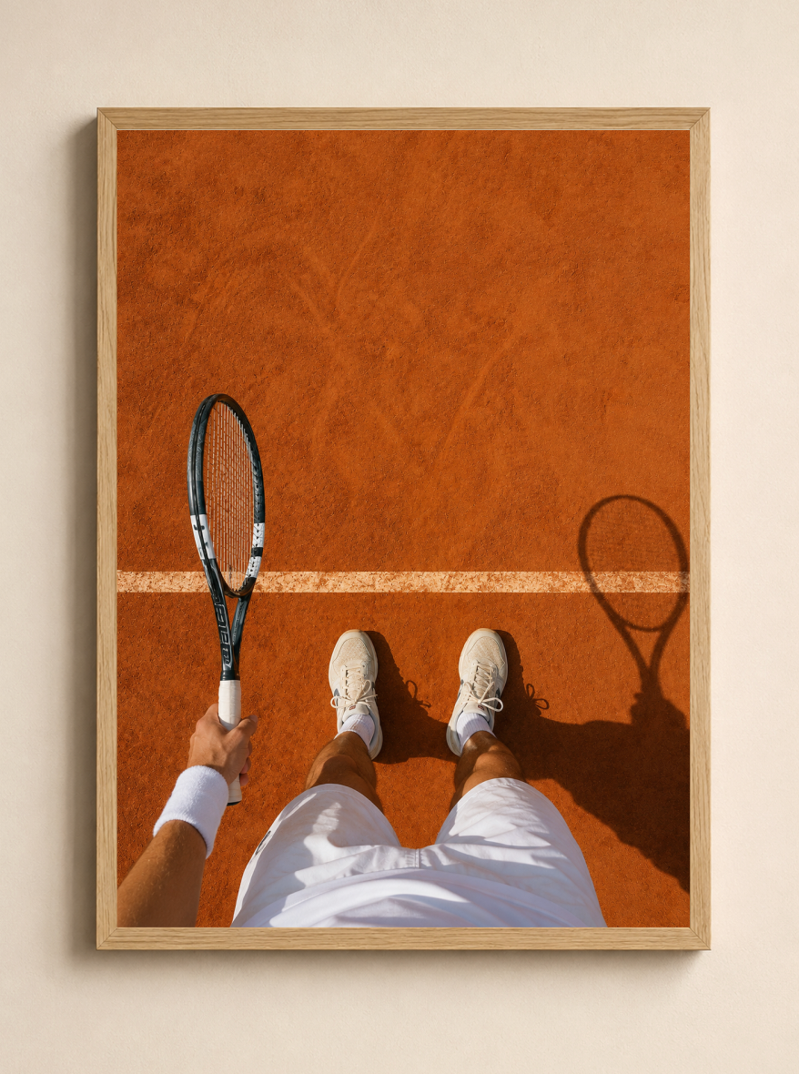 Clay Court Tennis – Player POV Poster