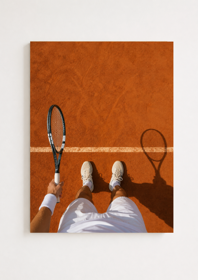 Clay Court Tennis – Player POV Poster