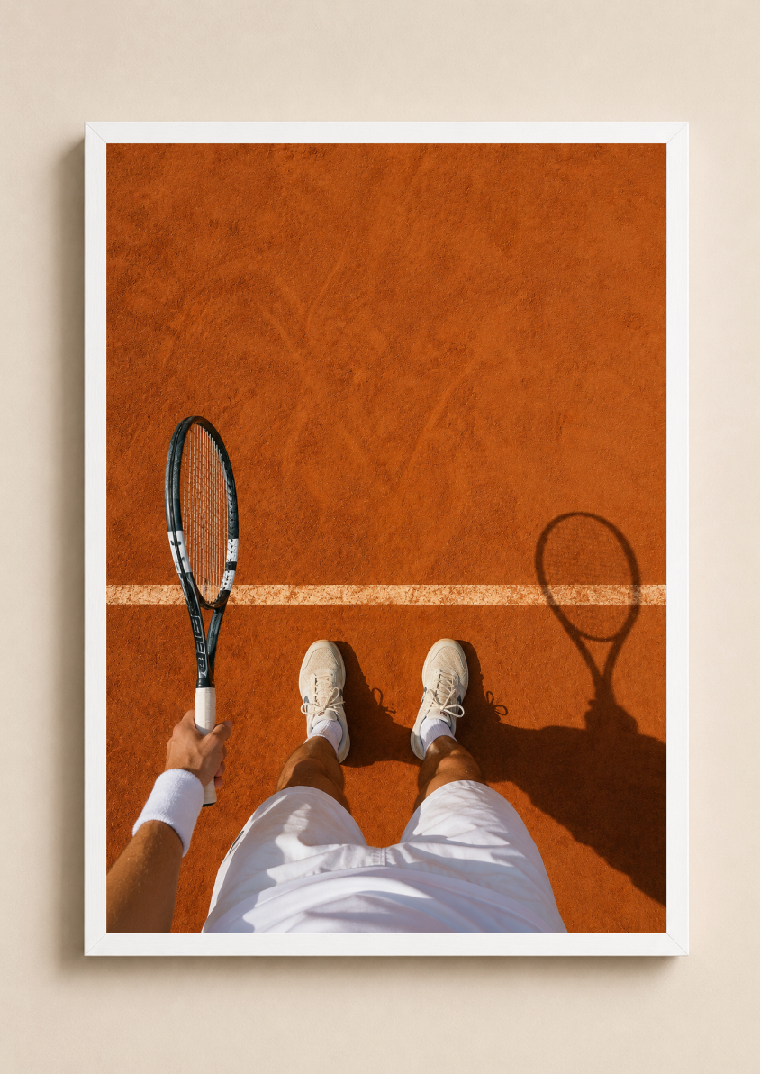 Clay Court Tennis – Player POV Poster