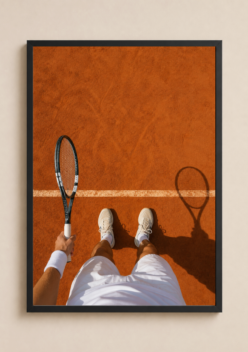 Clay Court Tennis – Player POV Poster